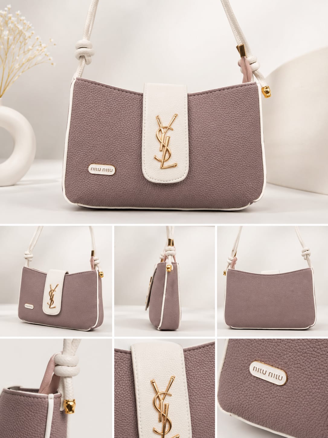 Elegant Women's Premium Shoulder Bag | Luxury PU Leather Handbag
