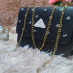 Royal Chaals Chain Sling Bag black